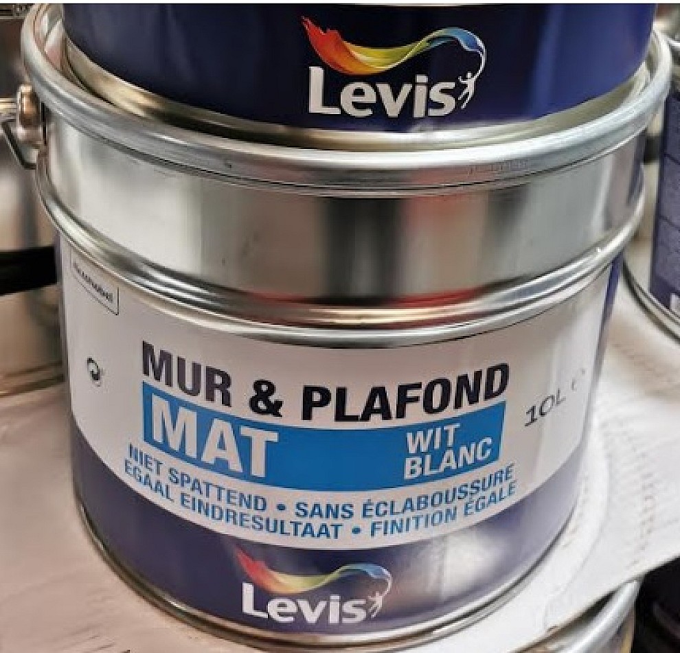 LEVIS MUR & PLAFOND MAT 10L